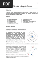 Campo Electrico y Ley de Gauss