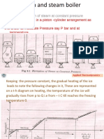 Generation of Steam at Constant Pressure