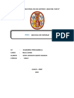 Ejercicios de Individual: Tema