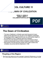 The Dawn of Civilization