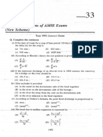 33 - Objective Questions of Amie Exams Up To Year 2004