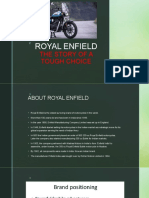 Royal Enfield - The Story of A Tough