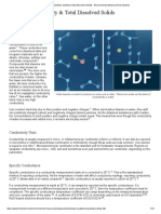 Conductivity, Salinity & Total Dissolved Solids - Environmental Measurement Systems