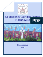 ST Joseph's Catholic School Morrinsville Prospectus