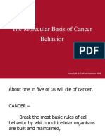 Molecular-Basis-of-Cancer-Behavior CREDITS TO OWNER