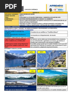 CCSS - Semana 20 - Evaluamos La Situacion Territorial y Ambiental de Nuestro País