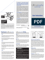 User Instructions: Respiratory Trainer