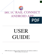 Irctc Rail Connect Android App: User Guide