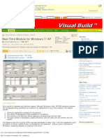 Real Time Module For Windows XP - CodeProject