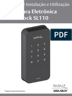 Manual Instalacao Utilizacao Fechadura Eletronica Smart Lock SL110 v052020