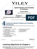 Continuous Random Variables and Probability Distributions