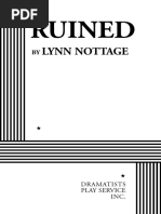 Ruinned by Lynn Nottage