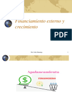 Financiamiento Externo y Crecimiento