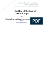 Law of Torts in Kenya