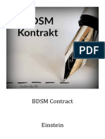 BDSM Contract 2