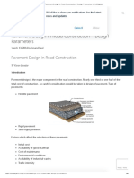 Pavement Design in Road Construction 