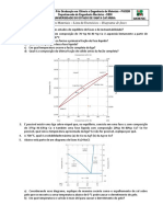 LISTA DE EXERCICIOS - Diagrama de Fases