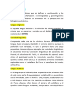 Conceptos Básicos Sobre El Bilinguismo