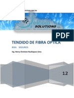 Informe de Tendido de Fibra