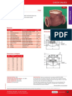 Check Valves: Bronze Lift Check Valve PN32