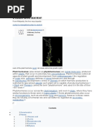 Plant Hormone: Jump To Navigation Jump To Search