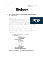 Biology: M.B:shams