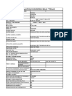 Ship Information Form (Gemi Bilgi Formu)