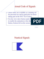 International Code of Signals Slides