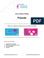 Friends - Lesson Notes IELTS