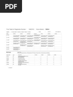 RPT Time Table Student