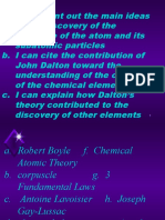 Development of Atomic Theory and Structure Jan 4