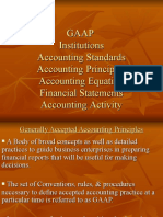 Generally Accepted Accounting Principles (GAAP)