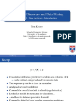 Knowledge Discovery and Data Mining: Lecture 11 - Tree Methods - Introduction