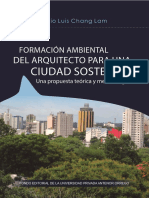 FORMACIÓN AMBIENTAL DEL ARQUITECTO PARA UNA CIUDAD SOSTENIBLE - Autor Julio Luis Chang Lam