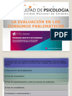 Evaluación Psicologica EN LOS CONSUMOS PROBLEMATICOS