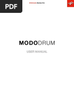 MODO DRUM User Manual