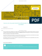 Calcul Du Volume de Béton - Tout Sur Le Béton