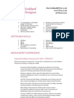 3D Digital Design CV