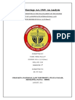 Foreign Marriage Act, 1969: An Analysis: Chanakya National Law University, Nyaya Nagar, MITHAPUR, PATNA - 800001