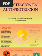 Capacitación en Autoprotección, Prevención, Mitigación y