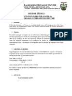 Calculo de Aforo Del Mercado Alternativo