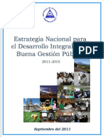 Estrategia Nacional para El Desarrollo Integral de La Buena Gestión Pública