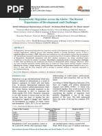 Bangladeshi Migration Across The Globe: The Recent Experiences of Development and Challenges