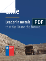 Chile Leader in Metals That Facilitate The Future Inglexxs Digital Final