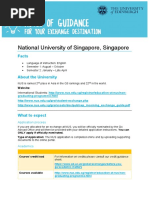 National University of Singapore, Singapore: Facts