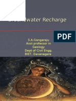 Groundwater Recharge