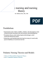 Pediatric Nursing and Nursing theory-YA