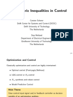 Linear Matrix Inequalities in Control