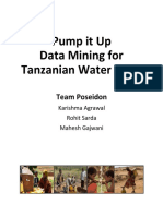 Pump It Up Data Mining For Tanzanian Water Crisis