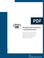 Tramitacion Procesal Administrativa Tema 6